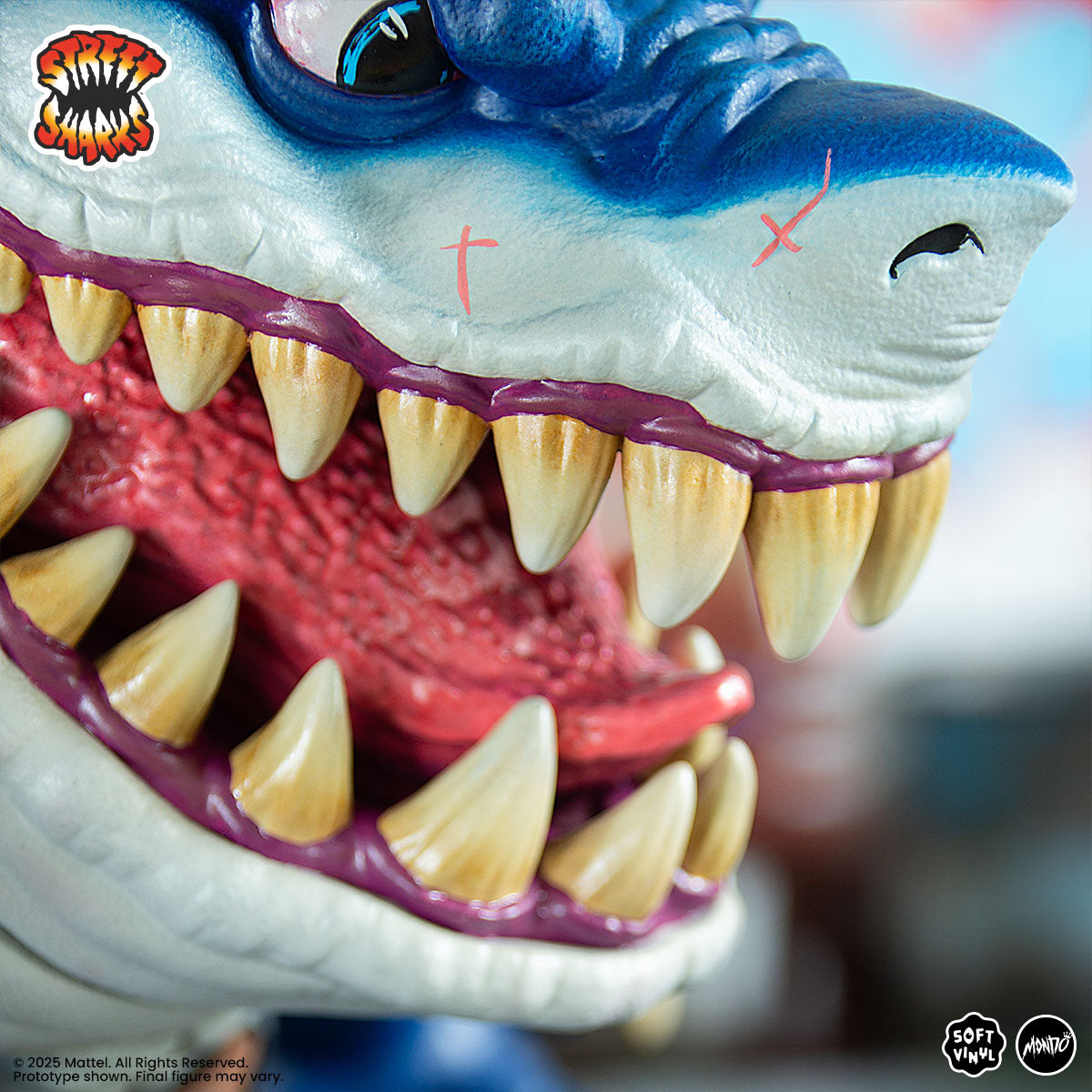Street Sharks Ripster Soft Vinyl Figure Mondo Street Sharks Ripster Soft Vinyl Figure Mondo