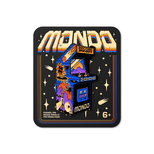 Mondo Record Breaker Enamel Pin