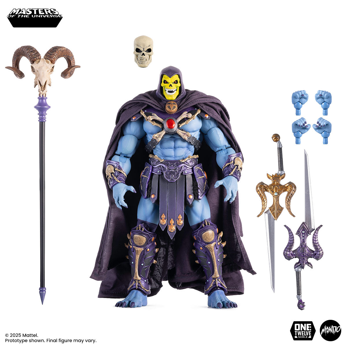 MOTU200X - Skeletor 1/12 Scale Figure – Mondo
