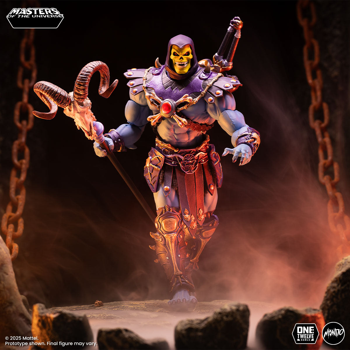 MOTU200X - Skeletor 1/12 Scale Figure – Mondo