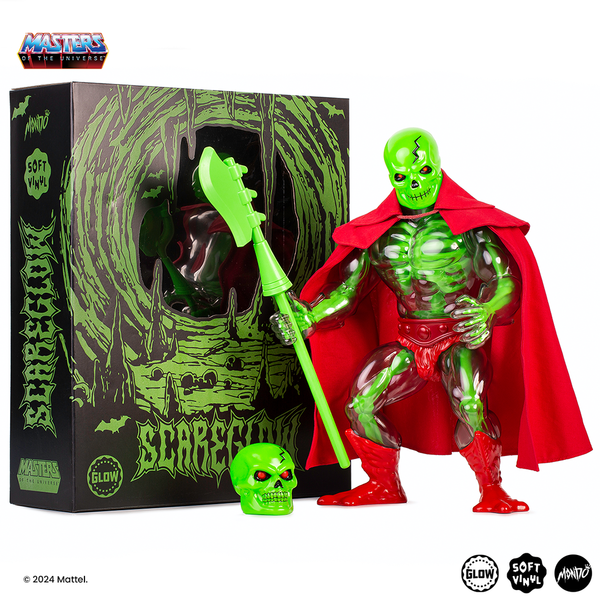Masters of the Universe - Scareglow Soft Vinyl Figure - Necromancer Variant