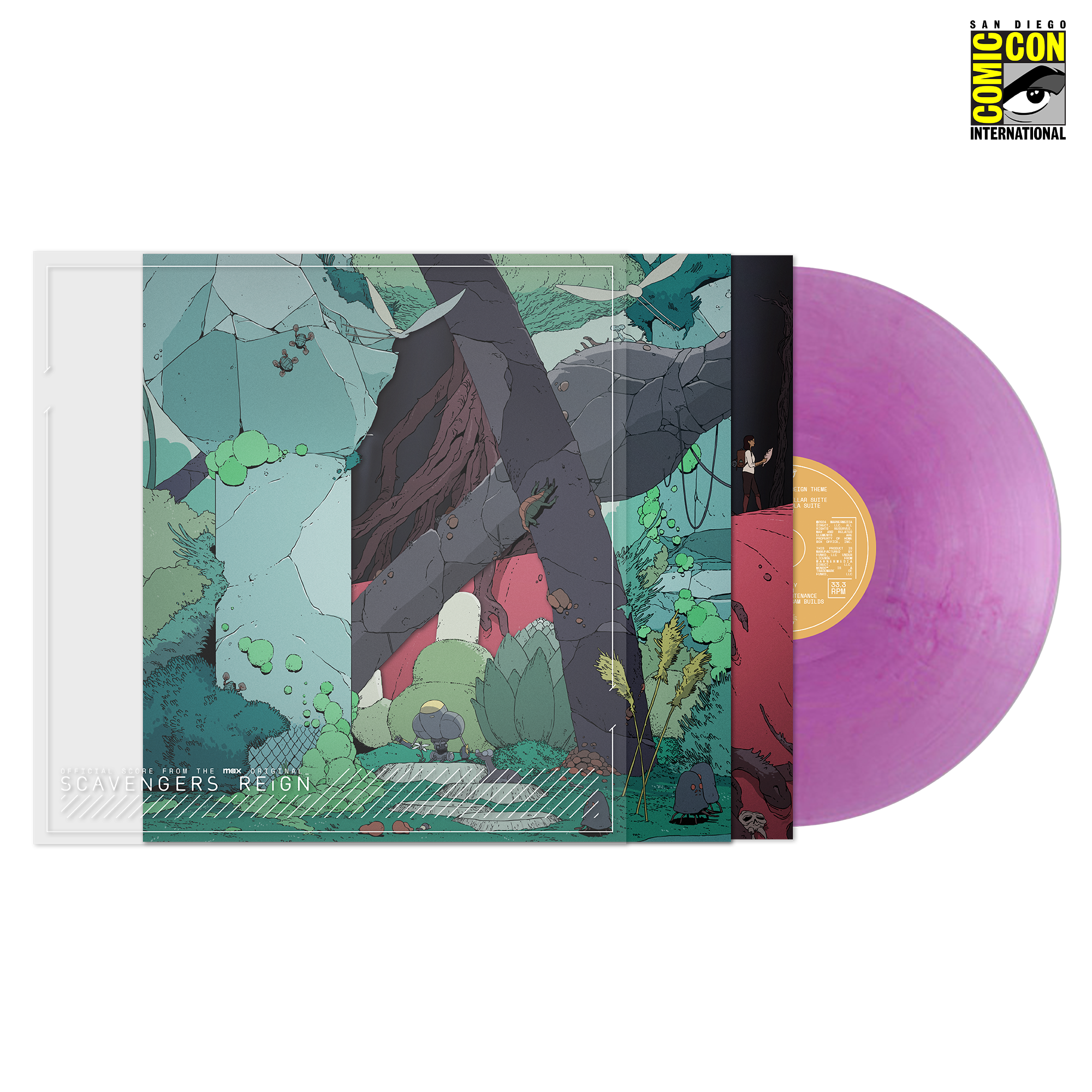 Scavengers Reign - Original Max Series Soundtrack LP (SDCC 2024 Scavengers Reign - Original Max Series Soundtrack LP (SDCC 2024