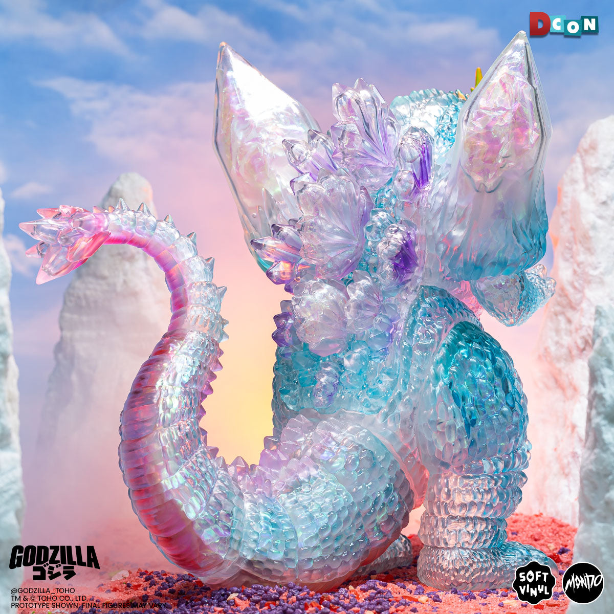 SpaceGodzilla Soft Vinyl - Galaxy Variant – Mondo