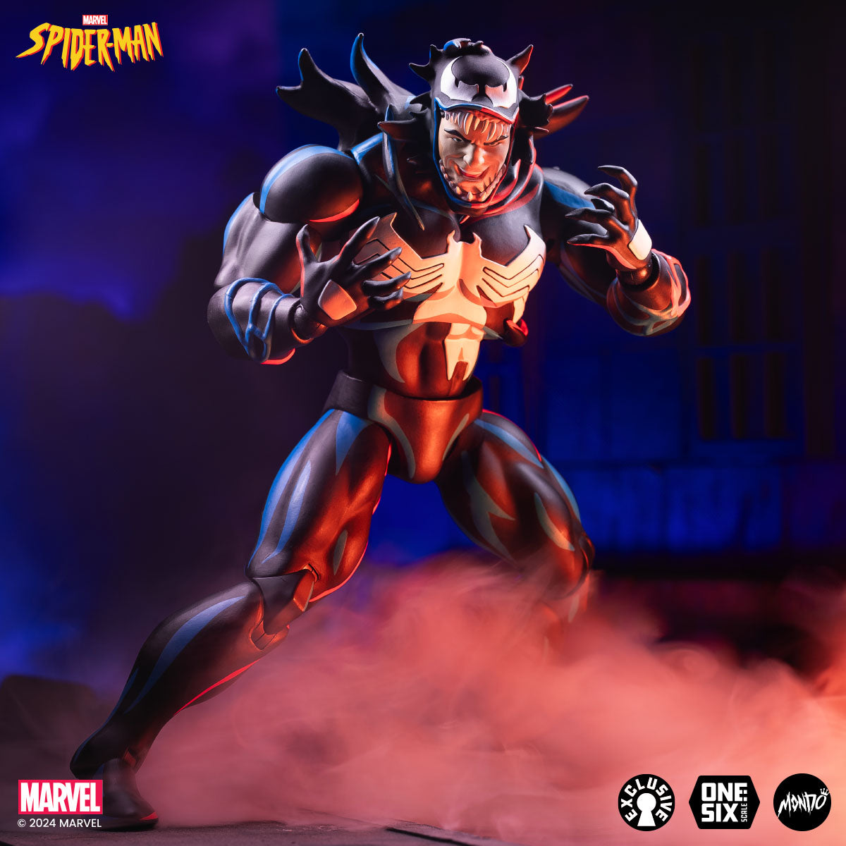 Spider-Man: The Animated Series - Venom 1/6 Scale Figure - Limited Edi ...