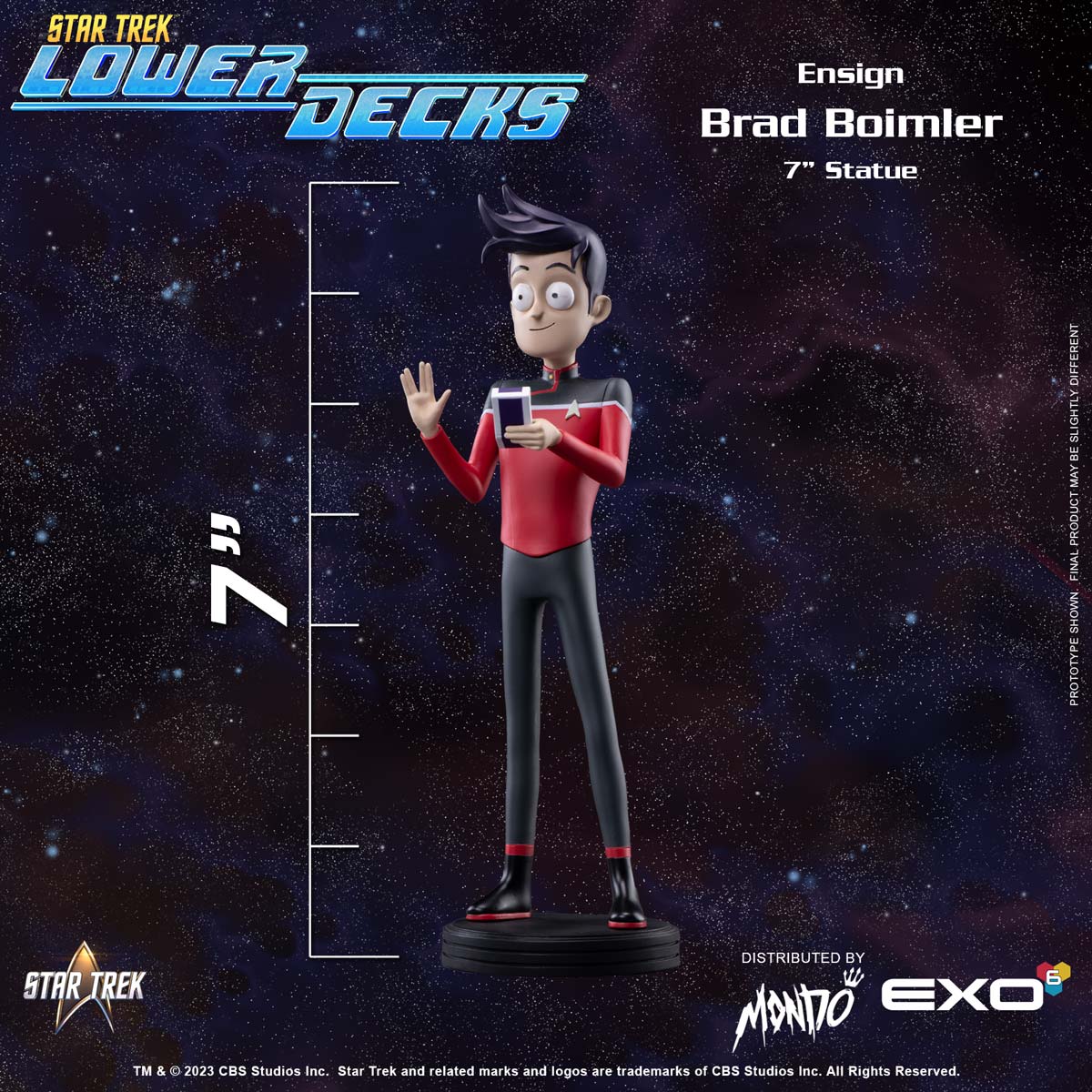 Ensign Brad Boimler Star Trek Lower Decks 7 Statue Mondo ensign-brad-boimler-star-trek-lower-decks-7-statue-mondo