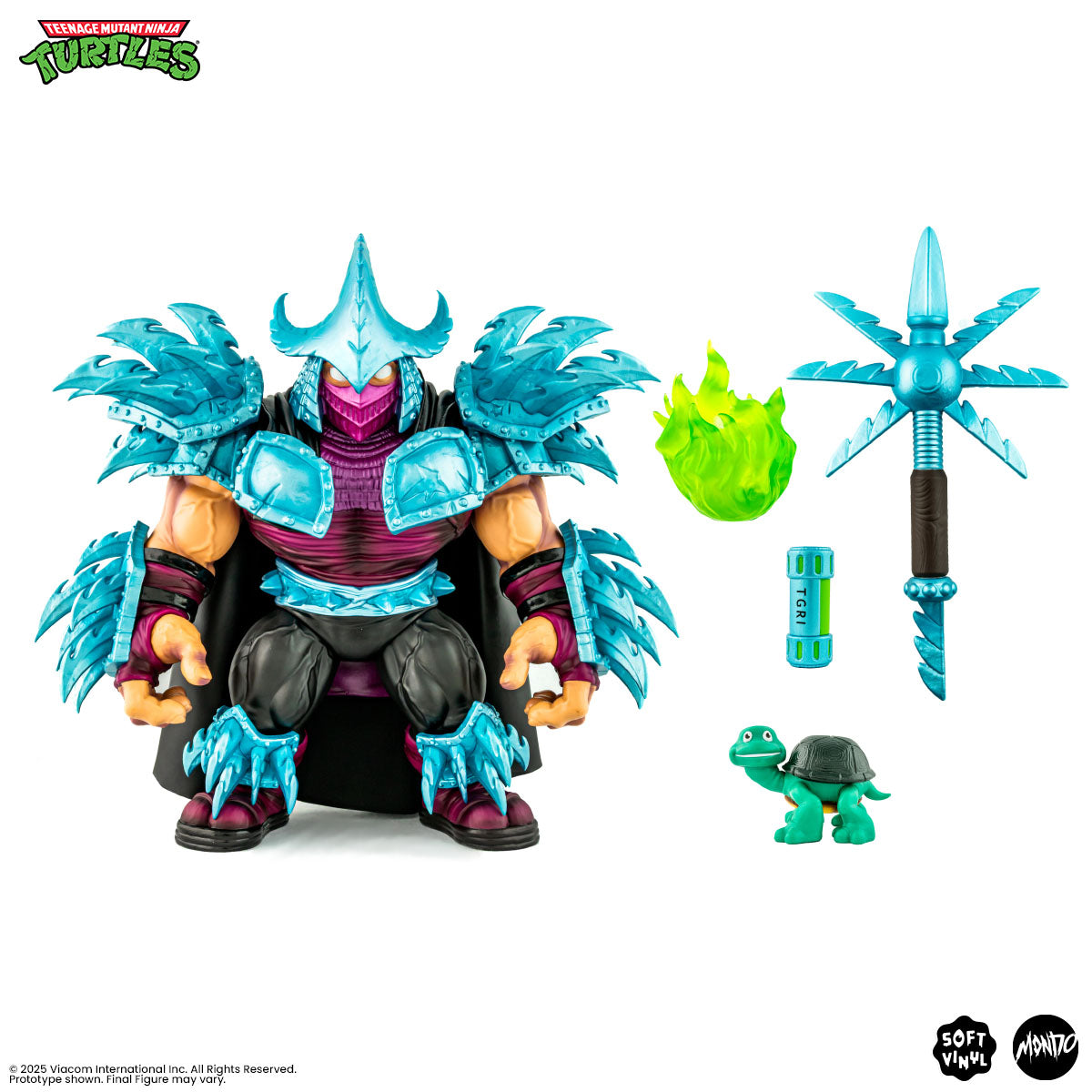 TMNT - Super Shredder Soft Vinyl Figure - Mutagen Variant – Mondo