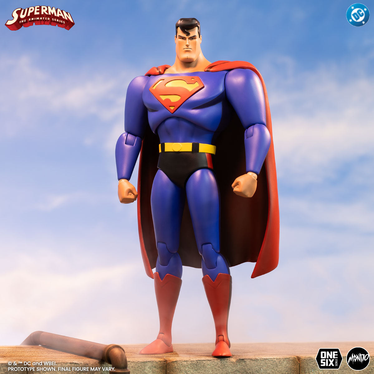 スーパーマン　1/6スケール Superman: The Animated Series - Superman 1/6 Scale Figure