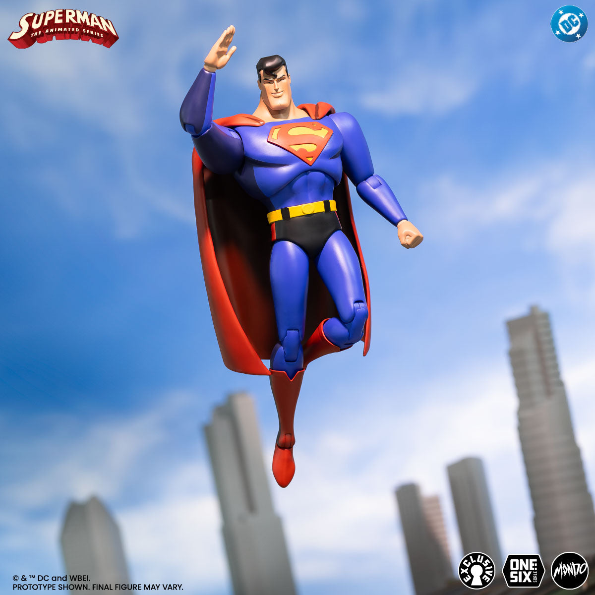 スーパーマン　1/6スケール Superman: The Animated Series - Superman 1/6 Scale Figure