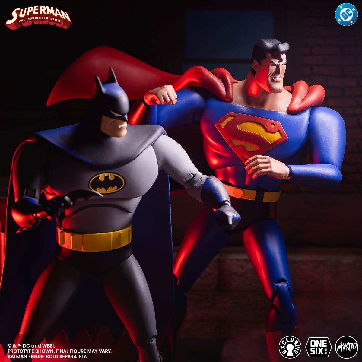 スーパーマン　1/6スケール Superman: The Animated Series - Superman 1/6 Scale Figure