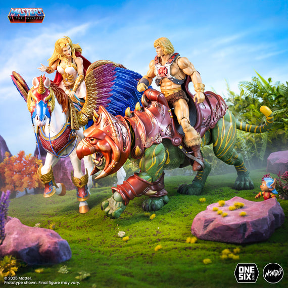 Masters of the Universe - Swift Wind 1/6 Scale & She-Ra Deluxe 1/6 Scale BUNDLE - Timed Edition
