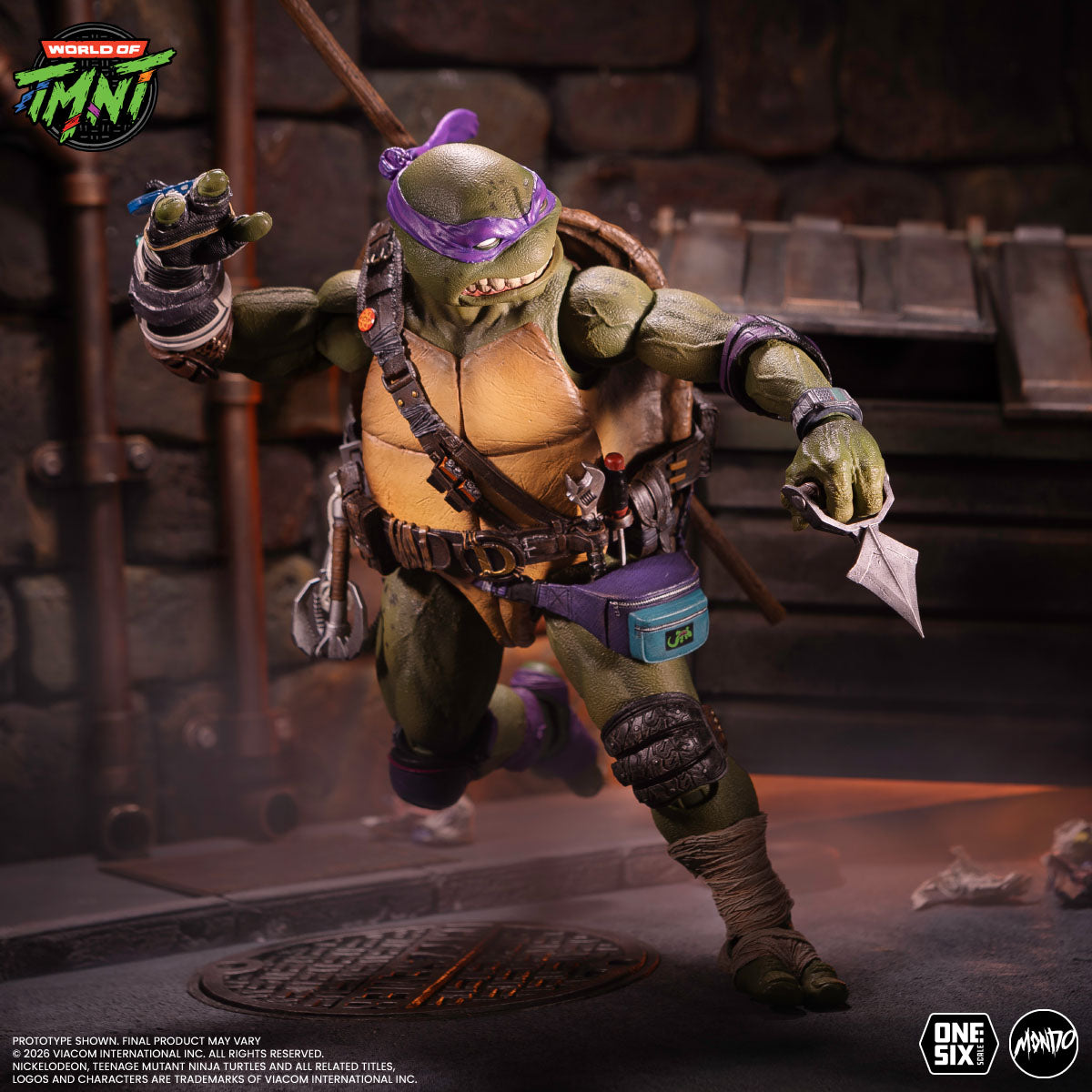 Teenage Mutant Ninja Turtles - Donatello 1/6 Scale Figure – Mondo