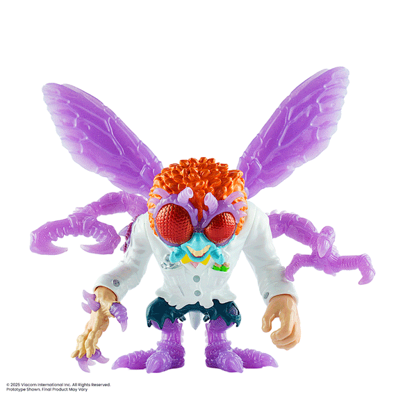 TMNT - Baxter Stockman Soft Vinyl Figure - Mutagen Variant