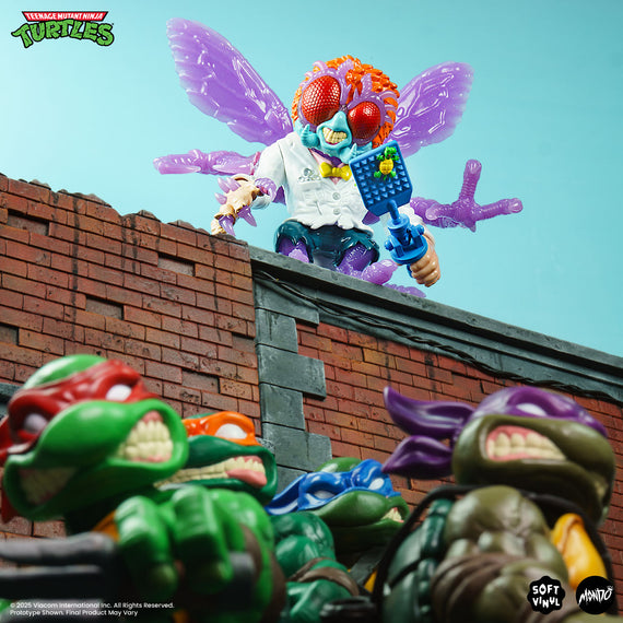 TMNT - Baxter Stockman Soft Vinyl Figure - Mutagen Variant