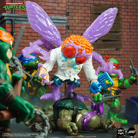 TMNT - Baxter Stockman Soft Vinyl Figure - Mutagen Variant