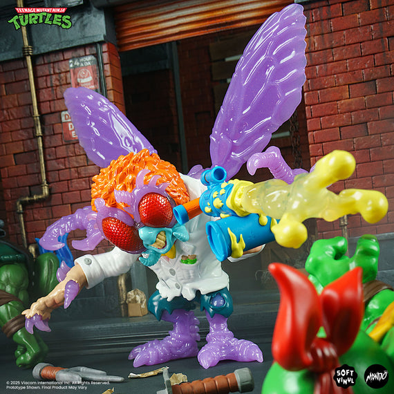 TMNT - Baxter Stockman Soft Vinyl Figure - Mutagen Variant