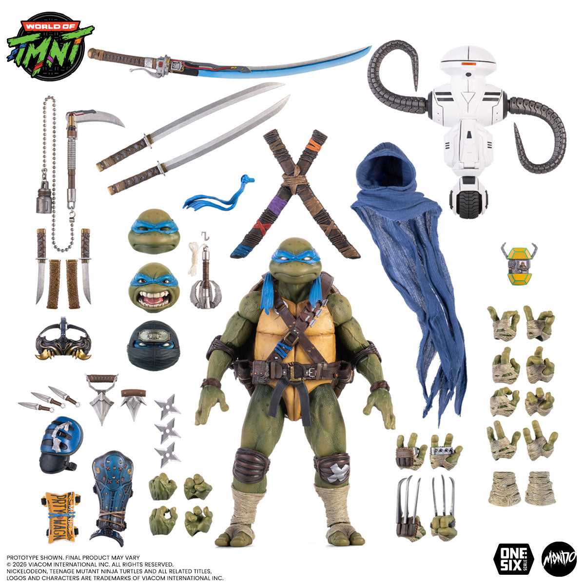 Teenage Mutant Ninja Turtles - Leonardo 1/6 Scale Figure - Timed