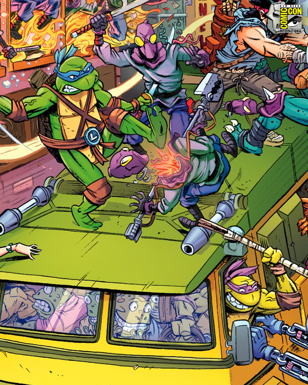 Teenage Mutant Ninja Turtles Pizza Van (Timed Edition) Poster