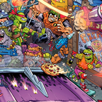 Teenage Mutant Ninja Turtles Pizza Van (Timed Edition) Poster