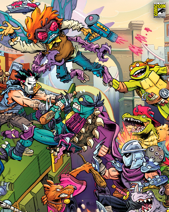 Teenage Mutant Ninja Turtles Pizza Van (Timed Edition) Poster