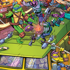 Teenage Mutant Ninja Turtles Pizza Van (Timed Edition) Poster