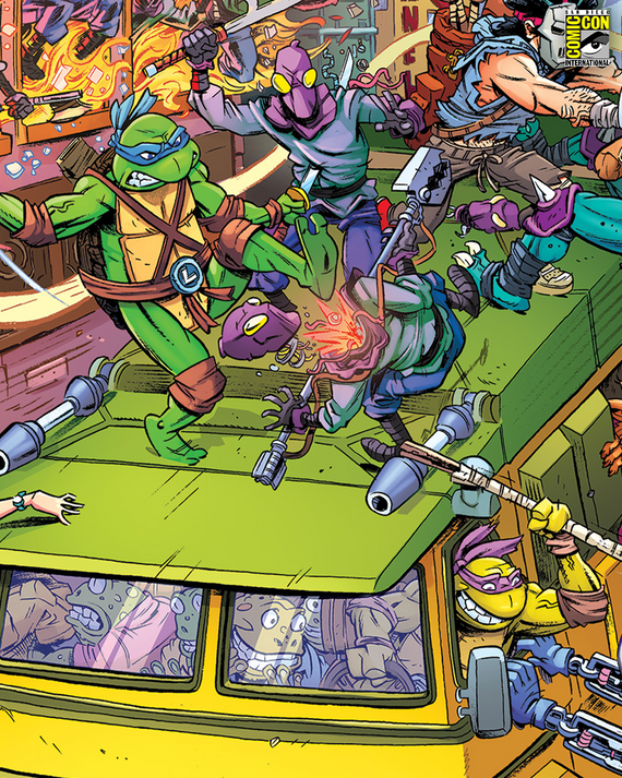 Teenage Mutant Ninja Turtles Pizza Van (Timed Edition) Poster