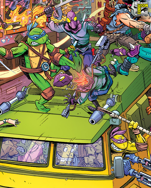 Teenage Mutant Ninja Turtles Pizza Van (Timed Edition) Poster