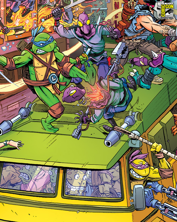 Teenage Mutant Ninja Turtles Pizza Van (Timed Edition) Poster