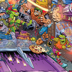 Teenage Mutant Ninja Turtles Pizza Van (Timed Edition) Poster