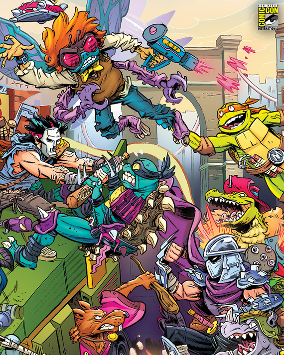 Teenage Mutant Ninja Turtles Pizza Van (Timed Edition) Poster