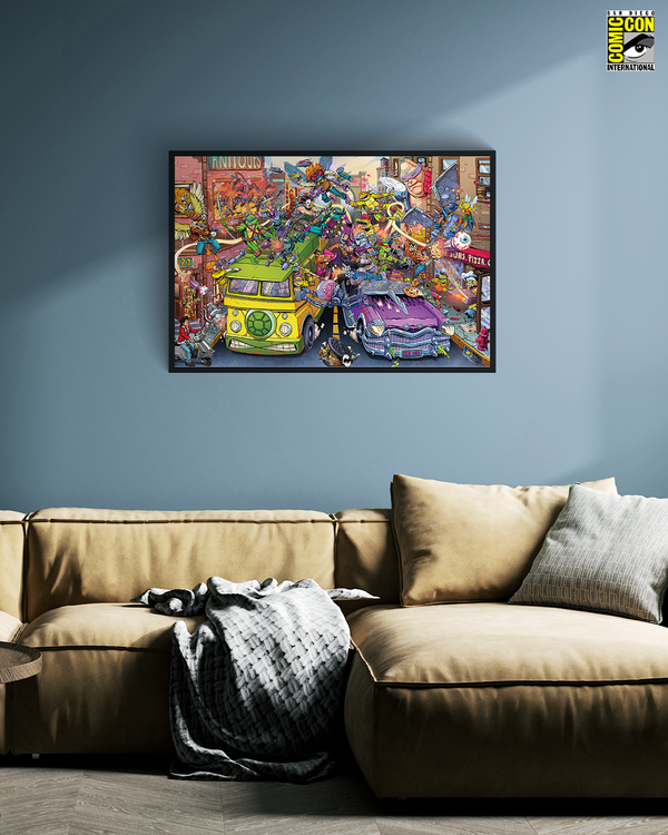 Teenage Mutant Ninja Turtles Pizza Van (Timed Edition) Poster