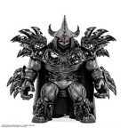 TMNT - Super Shredder Soft Vinyl Figure - Shadow Lord Variant