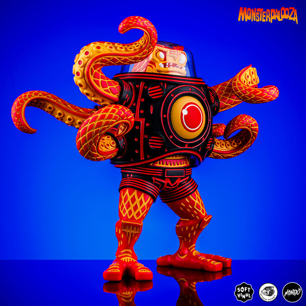 Attack Peter's Takoro Designer Vinyl Figure - Heat Wave Variant - Mondo Exclusive