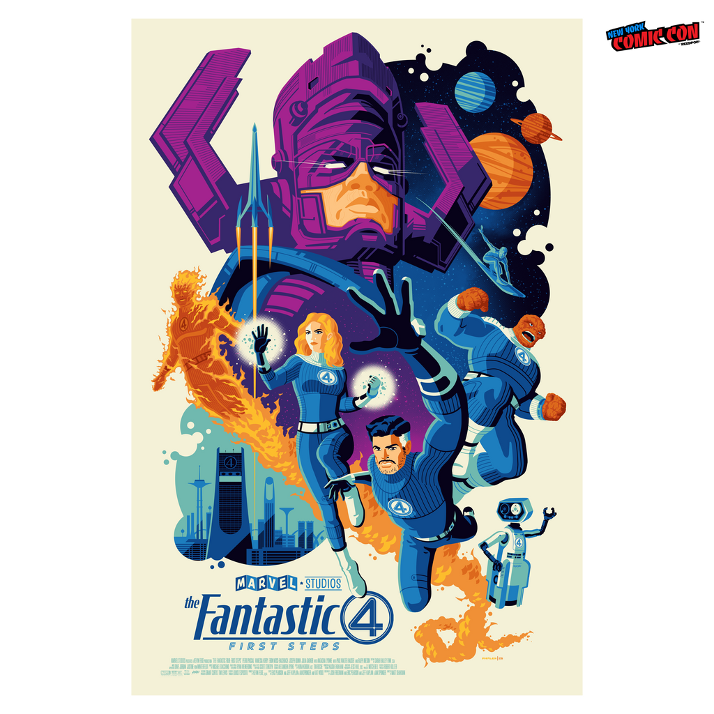 The Fantastic Four: First Steps Poster – Mondo The Fantastic Four: First Steps Poster – Mondo