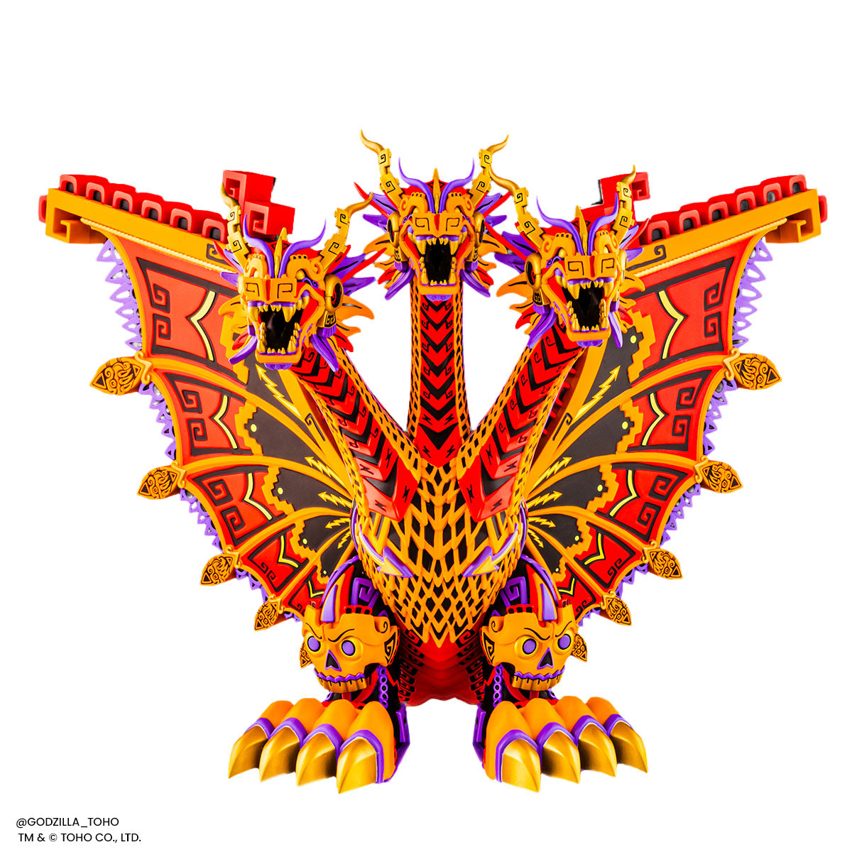 King Ghidorah - Vinyl Designer Figure by Urban Aztec - Monster