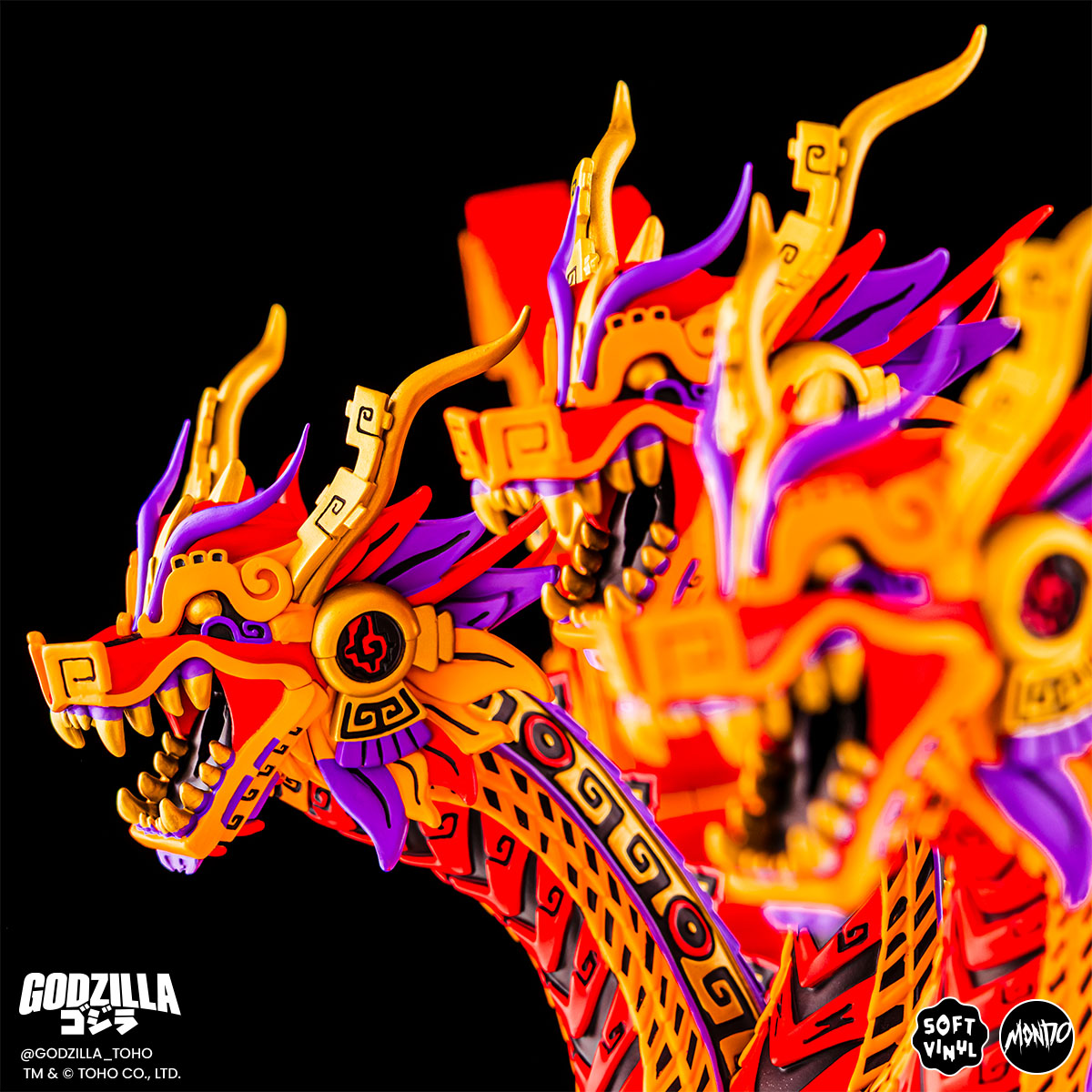 King Ghidorah - Vinyl Designer Figure by Urban Aztec - Monster