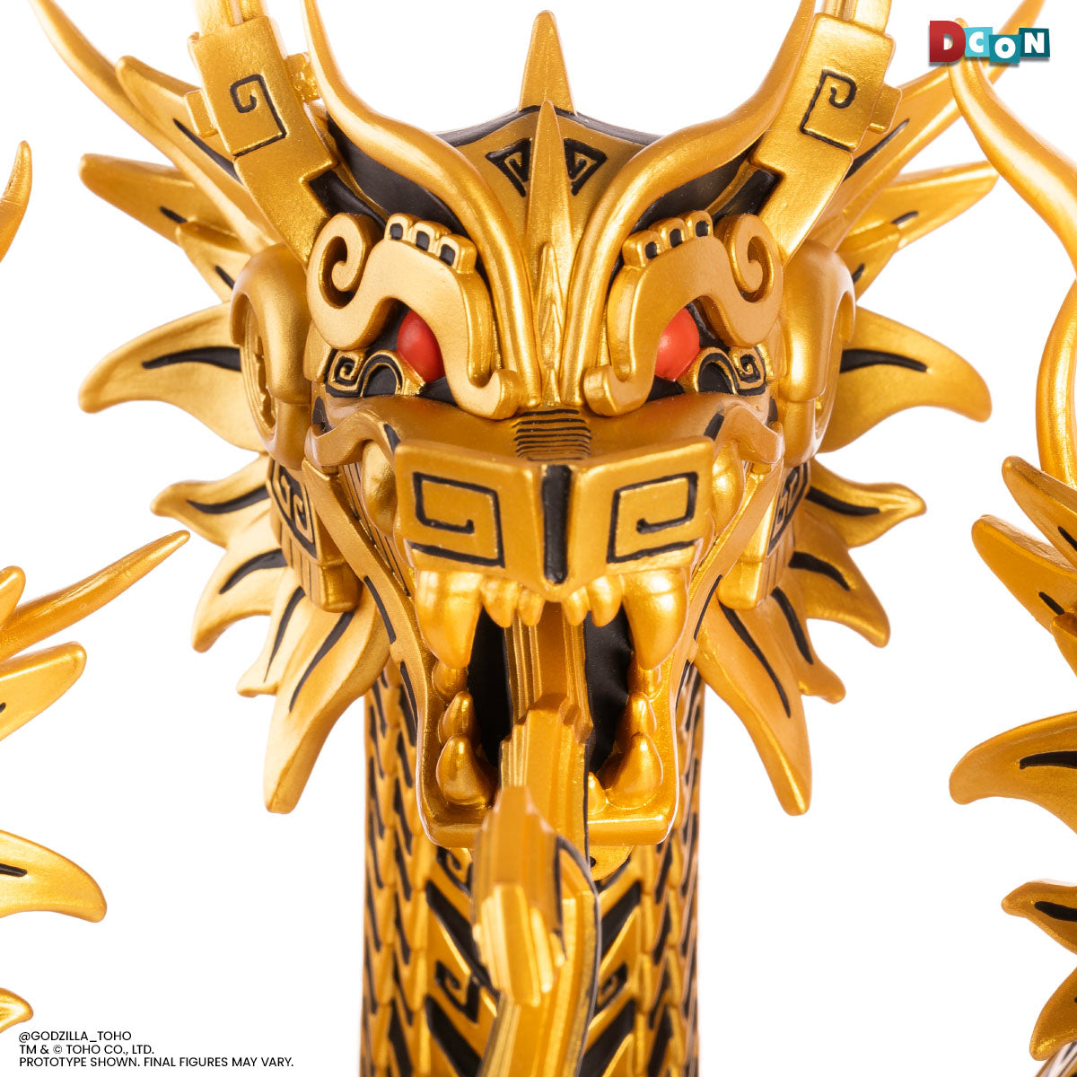 King Ghidorah - Vinyl Designer Figure by Urban Aztec - Golden