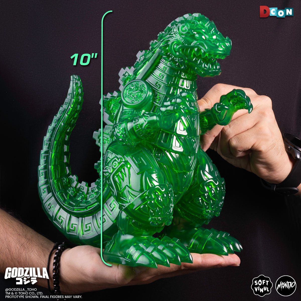 Godzilla - Vinyl Designer Figure by Urban Aztec - Jade Variant – Mondo