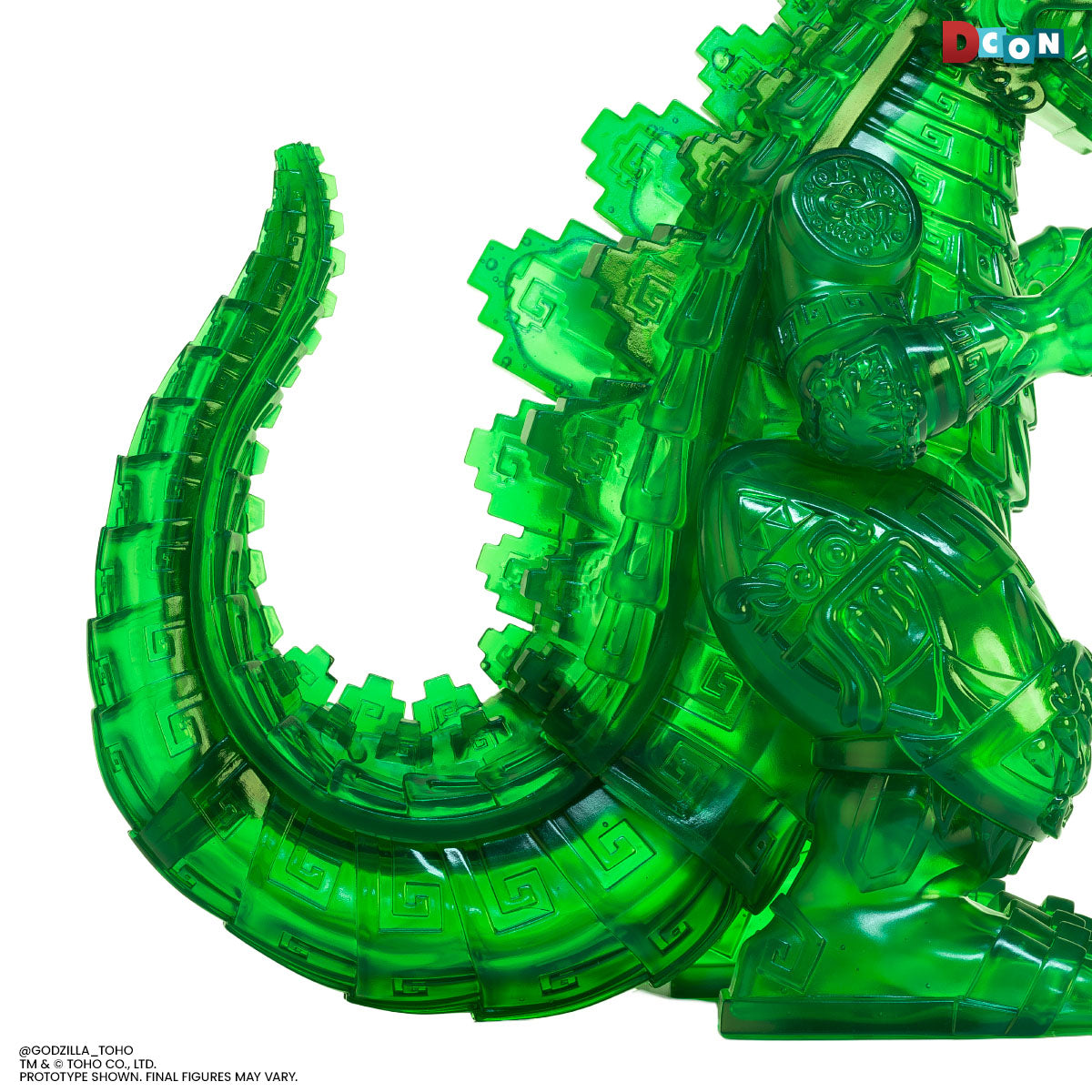 Godzilla - Vinyl Designer Figure by Urban Aztec - Jade Variant – Mondo