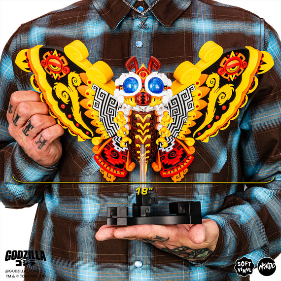 Mothra - Vinyl Designer Figure by Urban Aztec - Timed Edition