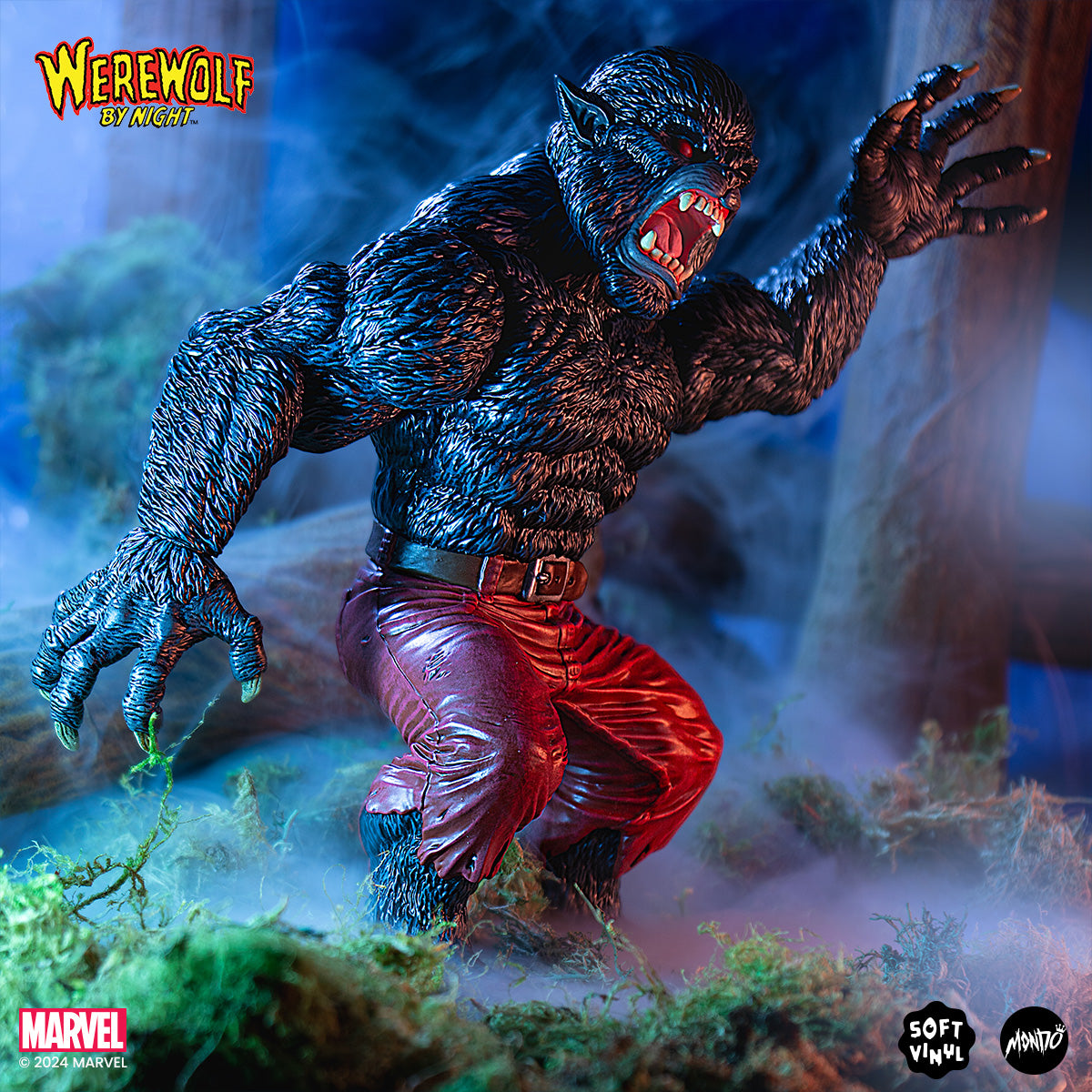 Werewolf Variants Werewolf By Night - Vinyl Figure - Blood Moon Variant – Mondo