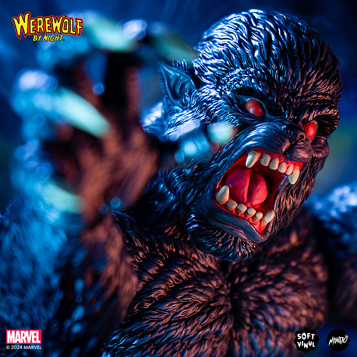 Werewolf Variants Werewolf By Night - Vinyl Figure - Blood Moon Variant – Mondo