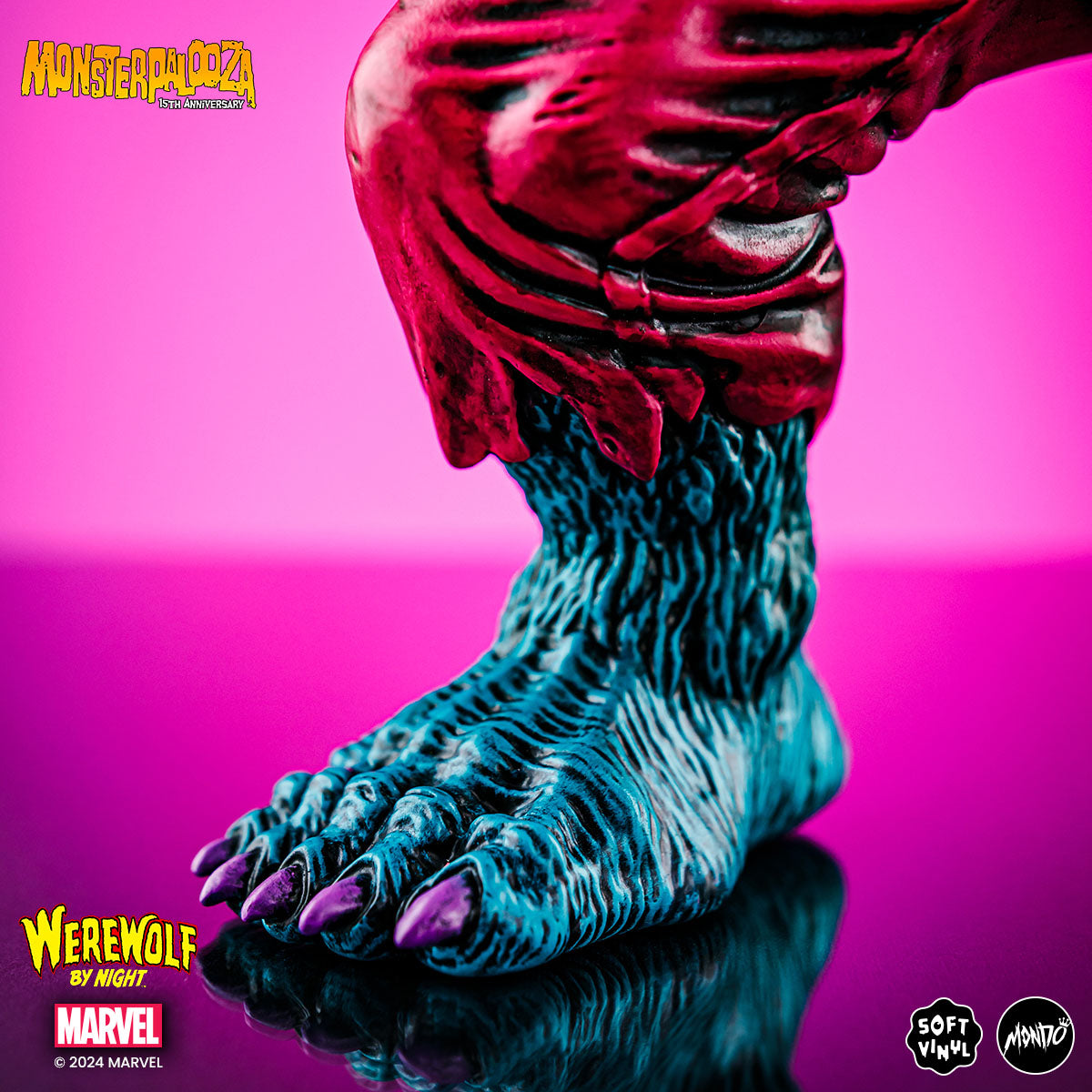 Werewolf Variants Werewolf By Night - Vinyl Designer Figure by James Groman - Psychedeli ...