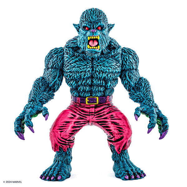 Werewolf By Night - Vinyl Designer Figure by James Groman - Psychedelic Variant