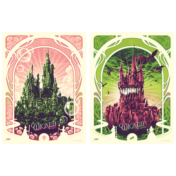 Wicked (Timed Edition) Poster Set