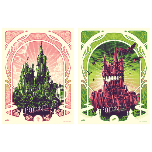 Wicked (Timed Edition) Poster Set