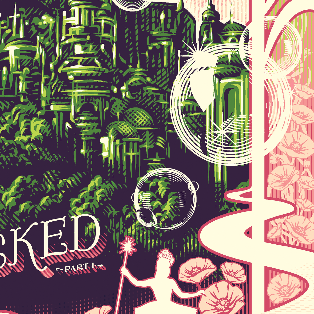 Wicked Timer Wicked (Timed Edition) Poster Set – Mondo