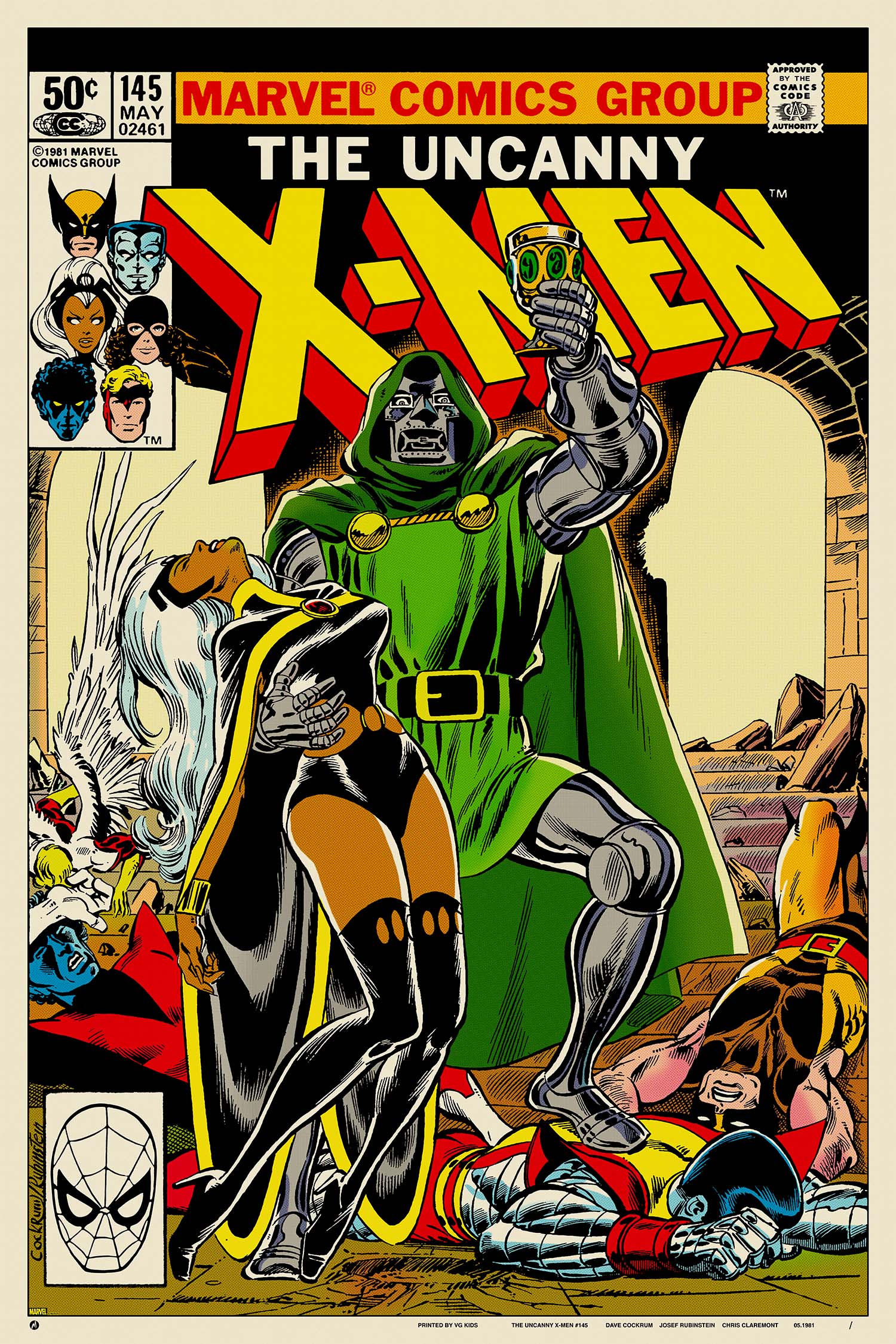 アメコミ・リーフ X-メン【計21冊】『Uncanny X-Men 500 Issues Poster