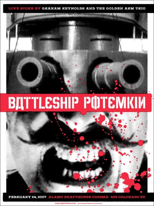Battleship Potemkin Eye Noise poster