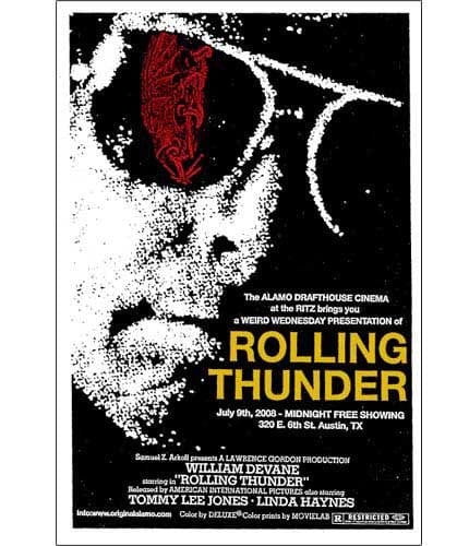 Rolling Thunder Print Mafia poster