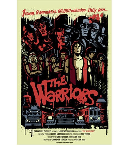 The Warriors  Tan Eric Tan poster